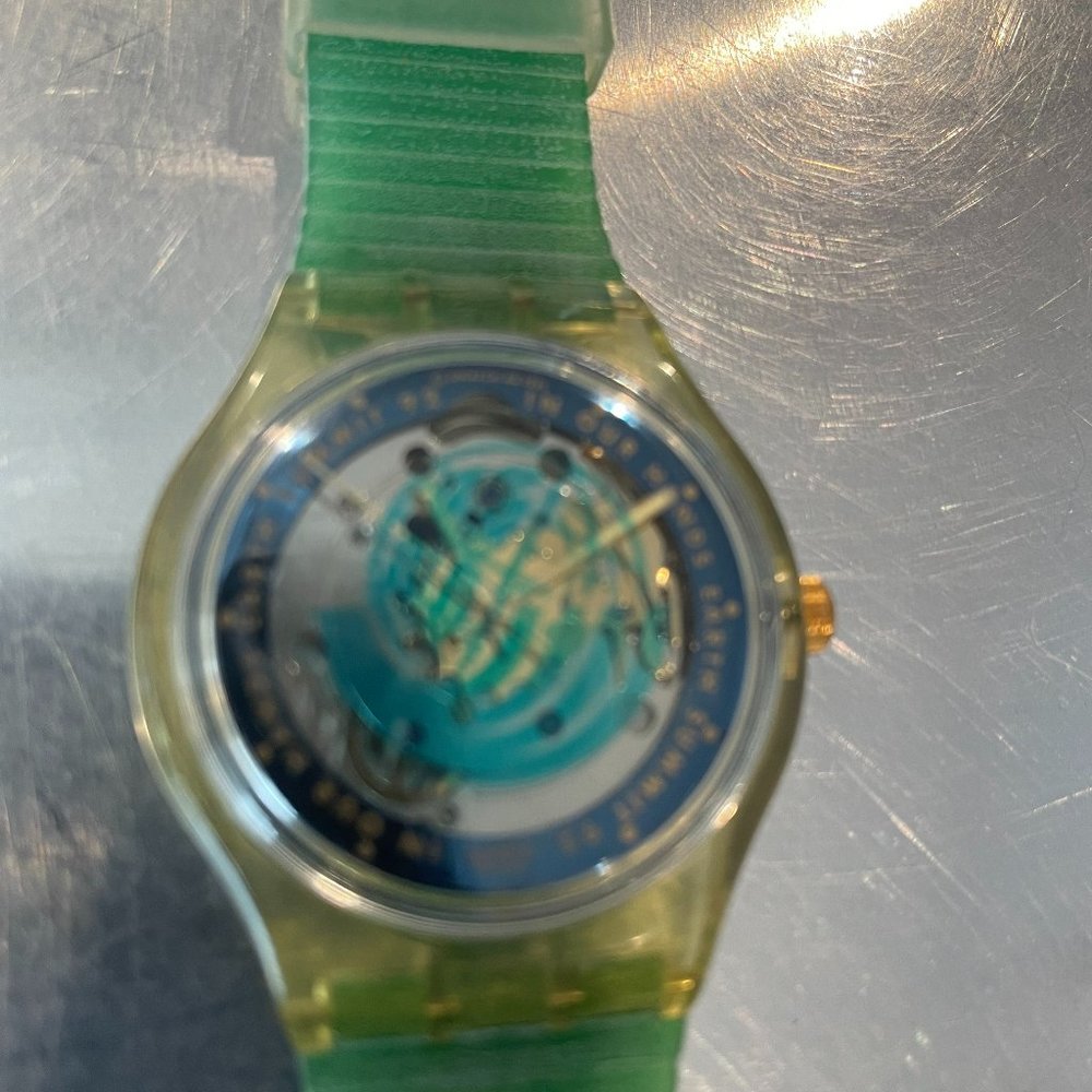 SWATCH Earth Summit "In Our Hands" LIMITED EDITION